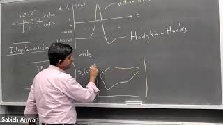 Lecture 7 Integrate and fire model of a neuron — Physics of Life 2022 [upl. by Coad]