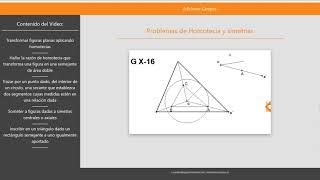 Problemas de homotecia y simetria [upl. by Sherris]