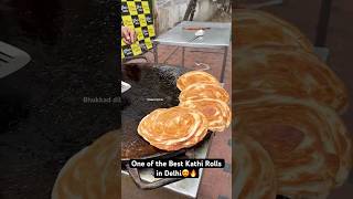 One of the Best Kathi Rolls in Delhi😍🔥 Indian Street Food [upl. by Elleuqram]