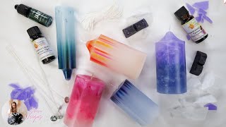 Beginners Guide To Making Paraffin Wax Pillar Candles [upl. by Silva]