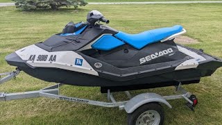 Seadoo Spark and Trixx Spark Plug Change Short and sweet [upl. by Natika]