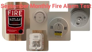 September Monthly Fire Alarm Test [upl. by Bevan]