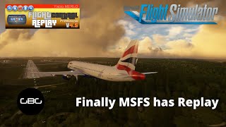 Microsoft Flight Simulator 2020  FlightControlReplay [upl. by Yticilef901]