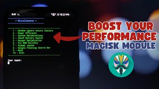 Boost Android Performance with DroidConsole Magisk Module [upl. by Cecilio]