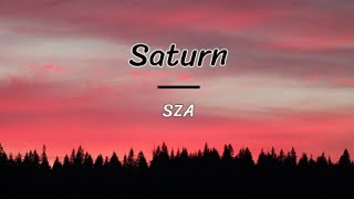 Saturn  SZA lyricsletra [upl. by Raven]