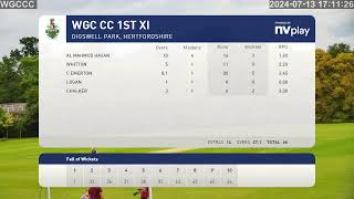 Welwyn Garden City CC 1st XI v Flitwick 1st XI HPCL Round 10 [upl. by Aramoix398]