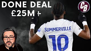 DEAL DONE  SUMMERVILLE TO WEST HAM  BRILLIANT SIGNING [upl. by Pasia]