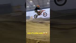 Made it to the track supercross ktm hardwork motorsport practice fun [upl. by Mandelbaum932]