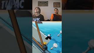 OUR FINAL MOMENTS ON THE SHIP keairskeep keairsklips sinking gangbeasts mayhem desperation [upl. by Jessalin240]