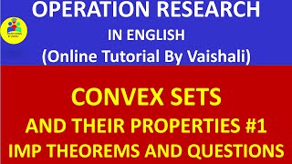 Convex set and their propertiesConvex setLinear programming problem convex set [upl. by Idihsar387]