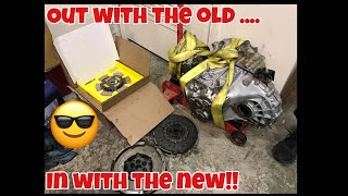 Big Turbo Mazdaspeed3 Clutch job With The Craziest Break In [upl. by Baskett]