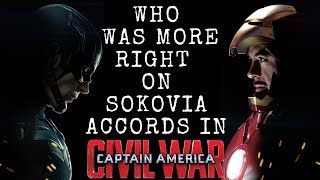 Captain America vs Iron man  Who was right in Sokovia Accords [upl. by Chen]