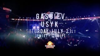 WORLD BOXING SUPER SERIES CRUISERWEIGHT FINAL  USYK VS GASSIEV [upl. by Ocinom224]