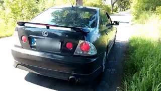 Lexus IS2JZ IS300 2JZ Turbo test trakcji [upl. by Nhguaval602]