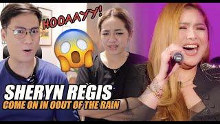 Sheryn Regis x Troy Laureta “Come In Out Of The Rain”  SINGERS REACTION [upl. by Enelrahc]