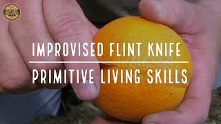 Improvised Flint Knife [upl. by Adnael]