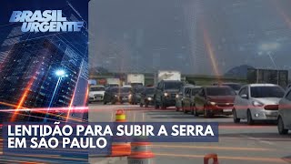 Sistema AnchietaImigrantes tem mais de 30km de lentidão [upl. by Ynohta947]