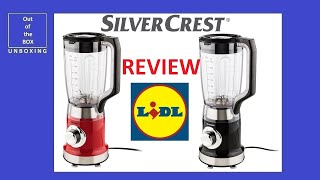 SilverCrest Blender SSDMD 600 A2 REVIEW Lidl 600W 5 speed 250 ml 1750 ml [upl. by Tinaret953]