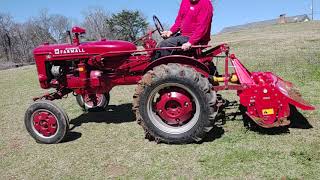 Farmall super a farm and garden spot [upl. by Treva]