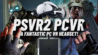 PSVR 2 is a FANTASTIC PC VR Headset  PSVR 2 PC Adapter First Impressions [upl. by Ahsennod]