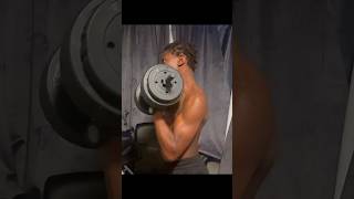 Pullups and Bicep Curlshomeworkout gym gymshorts gym train franklinsaint snowfall [upl. by Gregoire647]