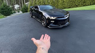 2017 Camaro SS 1LE Carbon Lip Install Next car for the Channel [upl. by Gnut]