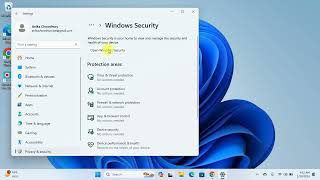 How to turn Off  Turn On quotVirus amp Threat Protectionquot in Windows 11  BlueTek [upl. by Alioz63]