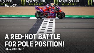 The amazing last 5 minutes of MotoGP™ Q2 🔥  2024 BritishGP [upl. by Earesed]