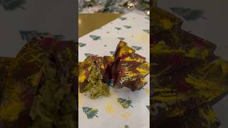 DUBAI CHOCOLATE chocolate shorts satisfying asmr asmrsounds candy christmas recipe asmrfood [upl. by Reyna9]