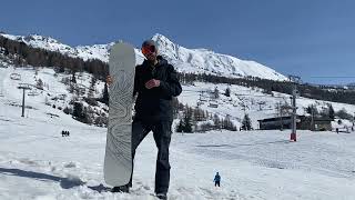 Test snowboard Borealis Artefact 2025 [upl. by Valerlan]