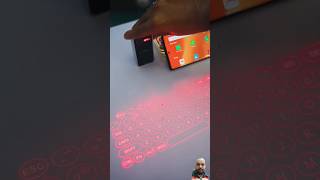 Projector Keyboard ⌨️ Unbelievable Gadgets short shorts viral trending keyboard [upl. by Sulrac]