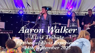 Aaron Walker Elvis Tribute Porthcawl 24th September 2023 [upl. by Yelrahc]