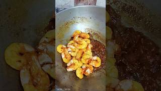 prawn prawnmasala food ytfeed ytshorts cooking food [upl. by Raynard]