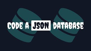 Build a JSON database in 5 mins with JavaScript [upl. by Nirrak]