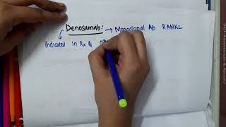 denosumab mp4  Pharmacology [upl. by Gina]