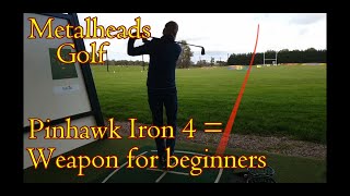 Pinhawk single length iron 4 is a weapon for beginner golfers [upl. by Thisbe689]