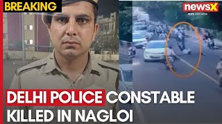 Delhi Police Constable Killed in Nagloi Road Rage Incident Driver Absconds  NewsX [upl. by Reviere280]