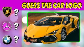 IMPOSSIBLE CHALLENGE 🚙🚗🚘  Guess The Car Logo quiz guess test question [upl. by Pillihpnhoj]