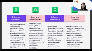 TR 6 DIGITAL MARKETING STUDI CASE  PT TOMODA MOBIL INDONESIA [upl. by Esoryram]