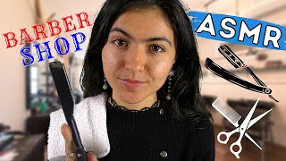 ASMR  shaving your beard barber shop [upl. by Bryant]