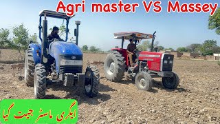 Agri Master 804 vs Massey 385 speed testing in field ￼ [upl. by Fawn]