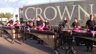 Carolina Crown Front Ensemble 2013  Buffalo NY [upl. by Irena]