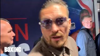 Oleksandr Usyk Reacts To Anthony Joshua KO Loss To Daniel Dubois [upl. by Hackett]