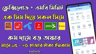 Flexiload App  Auto Recharge  Digital Flexiload  Easy Telecom  Sim Offer Business  MBMinute [upl. by Aram]