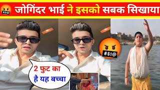 Thara Bhai Joginder 🤬Angry Reply Abhinav Arora  Abhinav Arora viral boy  Thara bhai Joginder [upl. by Brottman]