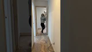 Paint sprayer finish is 🤌🏼😍 renovationtok renovation homerenovation diy diytok painting [upl. by Aikemot942]