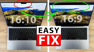 How To Change MacBook Resolution to Widescreen 169 For Screen Recording [upl. by Nyrak]