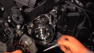 20062019 GSXR 600750 Stator and Stator Cover Replacement [upl. by Dehsar240]