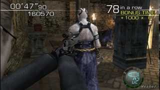 Resident Evil 4  The Mercenaries PC  Castle 302370  Wesker HQ [upl. by Ardnola854]