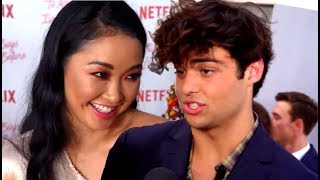 Noah Centineo Kissing Details Revealed by Lana Condor [upl. by Llyrehc]